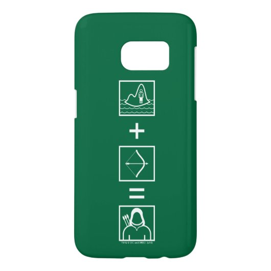 Pijl | Green Arrow-vergelijking Case-Mate Samsung Galaxy Hoesje (Achterkant)