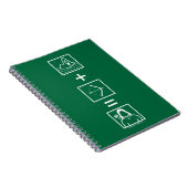 Pijl | Green Arrow-vergelijking Notitieboek (Rechterzijde)