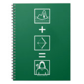 Pijl | Green Arrow-vergelijking Notitieboek (Voorkant)