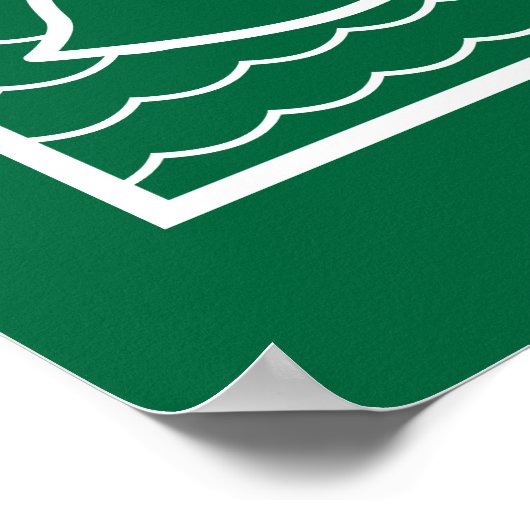 Pijl | Green Arrow-vergelijking Poster (Hoek)