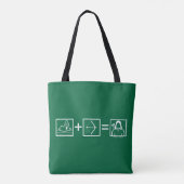 Pijl | Green Arrow-vergelijking Tote Bag (Achterkant)