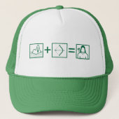 Pijl | Green Arrow-vergelijking Trucker Pet (Voorkant)