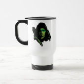 Pijl | Groene Pijl-groene, gestyliste Cutout Reisbeker (Links)