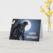 Pijl | Groene Pijl in Maanlicht Kaart (Gele Bloem)