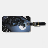 Pijl | Groene Pijl in Moonlight Bagagelabel (Voorkant horizontaal)