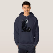Pijl | Groene Pijl in Moonlight Hoodie (Voorkant volledig)