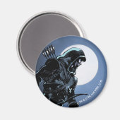 Pijl | Groene Pijl in Moonlight Magneet (Voorkant / Achterkant)