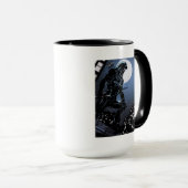 Pijl | Groene Pijl in Moonlight Mok (Voorkant rechts)