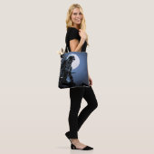 Pijl | Groene Pijl in Moonlight Tote Bag (Op model)