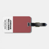 Pijl | Groene pijlschijven van daktop Bagagelabel (Achterkant horizontaal)