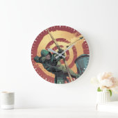 Pijl | Groene pijlschijven van daktop Grote Klok (Huis)