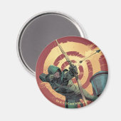 Pijl | Groene pijlschijven van daktop Magneet (Voorkant / Achterkant)