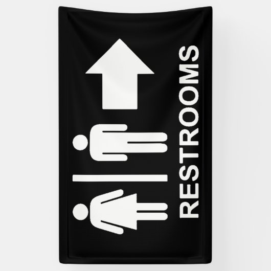 Pijl-herkenning Spandoek (Verticaal)