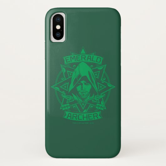 Pijl | Illustratie Emerald Archer Case-Mate iPhone Case (Achterkant)
