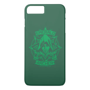 Pijl   Illustratie Emerald Archer iPhone 8/7 Plus Hoesje