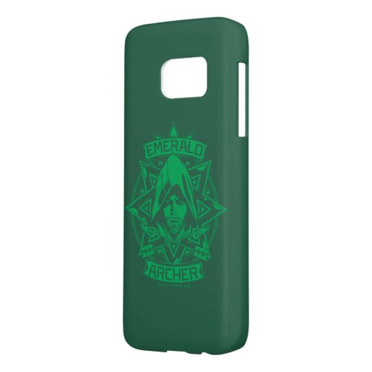 Pijl | Illustratie Emerald Archer Case-Mate Samsung Galaxy Hoesje (Achterkant Links)