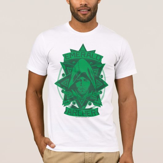 Pijl | Illustratie Emerald Archer T-shirt (Voorkant)