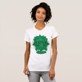 Pijl | Illustratie Emerald Archer T-shirt (Voorkant volledig)
