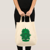 Pijl | Illustratie Emerald Archer Tote Bag (Voorkant (product))