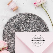 Pijl-kalligrafie Rubberstempel