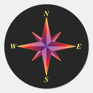 Pijl-noord Ronde Sticker