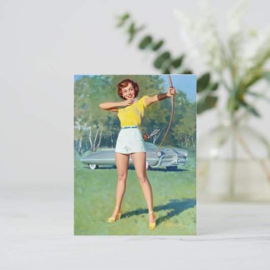 Pijl-omhoog Briefkaart (Staand voorkant)