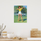 Pijl-omhoog Poster (Keuken)