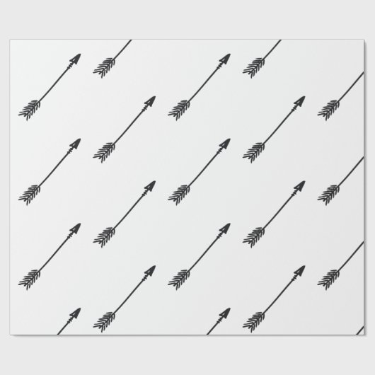 Pijl-ompakken papier (Vlak)