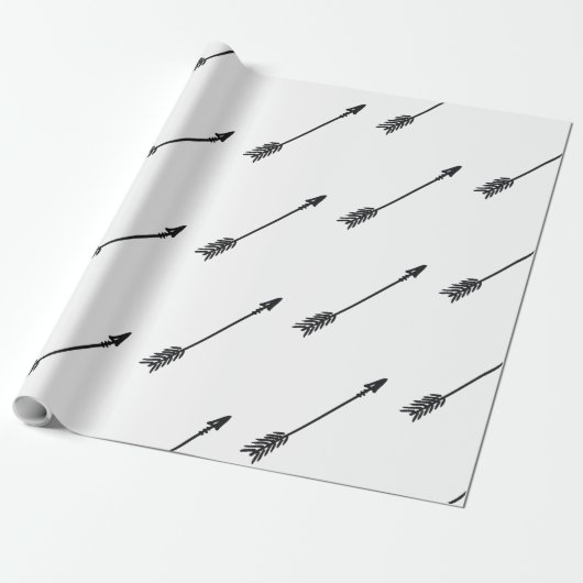 Pijl-ompakken papier (Uitgerold)