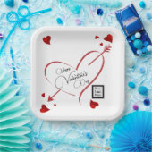 Pijl Papieren Bordje (Feest)