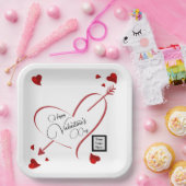 Pijl Papieren Bordje (Feest)