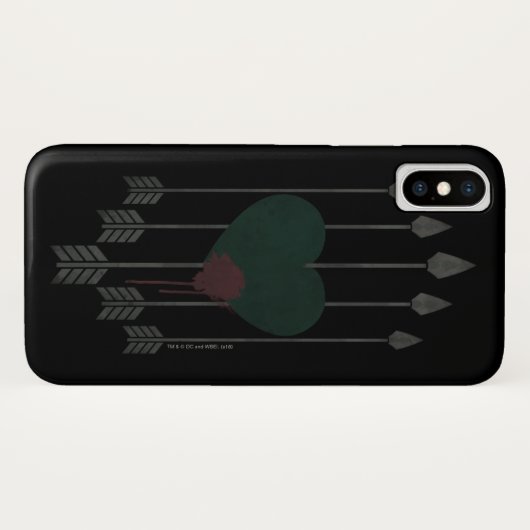 Pijl | Pijlen door het hart Case-Mate iPhone Case (Achterkant (horizontaal))