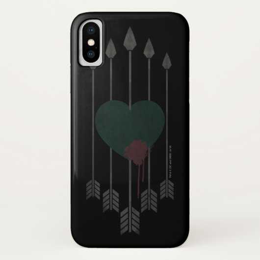 Pijl | Pijlen door het hart Case-Mate iPhone Case (Achterkant)