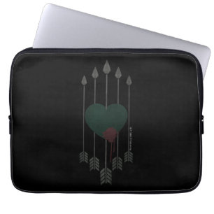 Pijl   Pijlen door het hart Laptop Sleeve