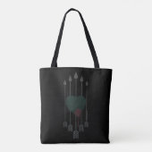 Pijl | Pijlen door het hart Tote Bag (Achterkant)