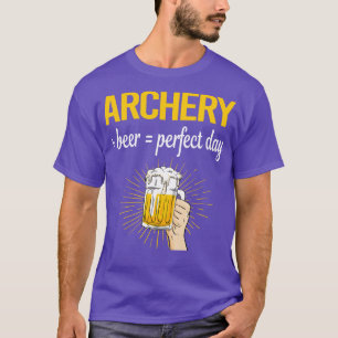Pijl-pijlen pijlstaaf voor perfecte dag beren t-shirt