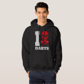 Pijl Pijlen Schedel 180 Hoodie (Voorkant volledig)