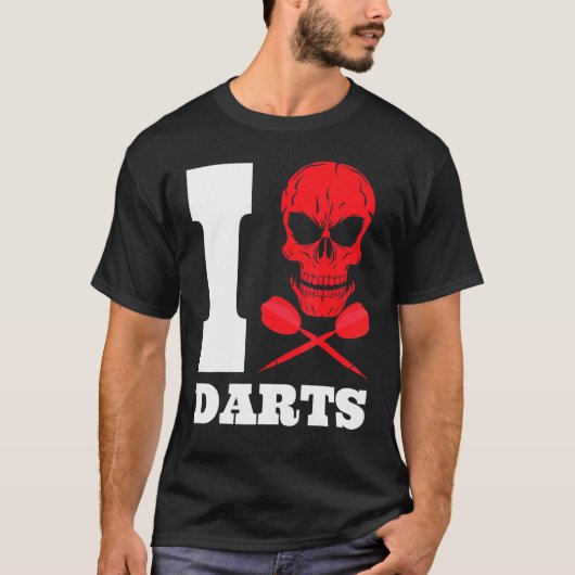 Pijl Pijlen Schedel 180 T-shirt (Voorkant)