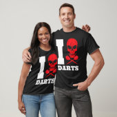 Pijl Pijlen Schedel 180 T-shirt (Unisex)