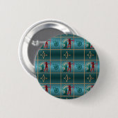Pijl-pijltje - Archer Ronde Button 5,7 Cm (Voorkant /achterkant)