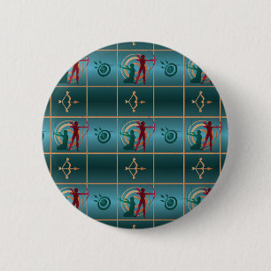 Pijl-pijltje - Archer Ronde Button 5,7 Cm