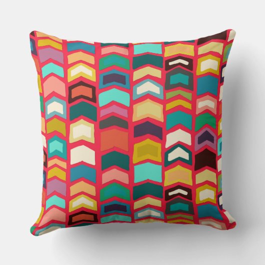 pijl pop red kussen (Achterkant)