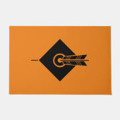 Pijl raakt doel Deuren Deurmat (Voorkant)