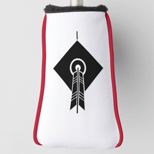 Pijl raakt doel Golf Head-Hoesjes Golfheadcover (Draai 90)