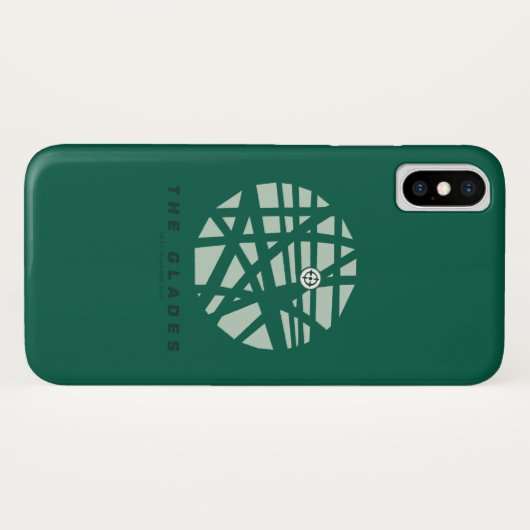 Pijl | Stadskaart Glades Case-Mate iPhone Case (Achterkant (horizontaal))