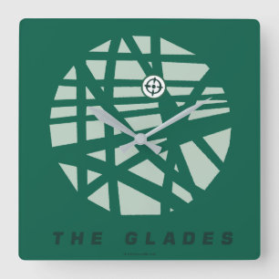 Pijl   Stadskaart Glades Vierkante Klok