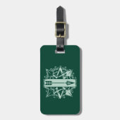 Pijl | Starling City Arrow-badge Bagagelabel (Voorkant verticaal)