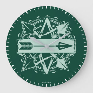 Pijl   Starling City Arrow-badge Grote Klok