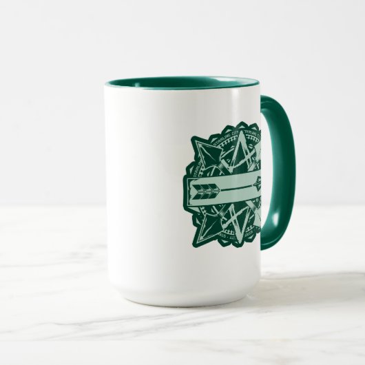 Pijl | Starling City Arrow-badge Mok (Voorkant rechts)