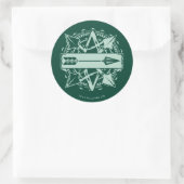 Pijl | Starling City Arrow-badge Ronde Sticker (Tas)